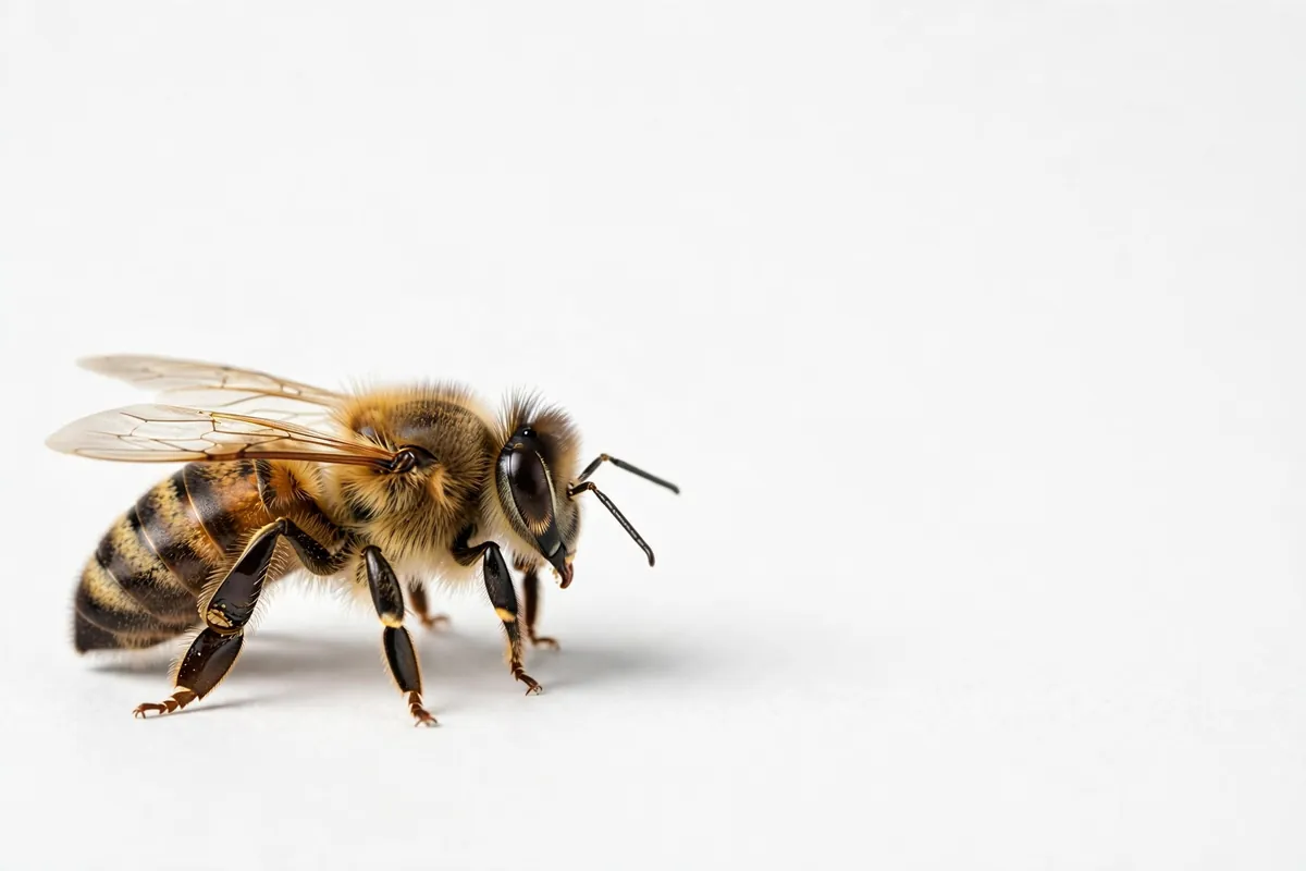 A honey bee